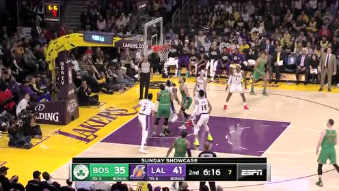 【NBA集錦】硬剛霍華德 塔圖姆轉(zhuǎn)身過(guò)人后仰投籃絲般柔滑