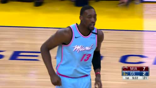 【NBA集錦】擊地妙傳撕裂防線 巴特勒連線阿德巴約內(nèi)線建功