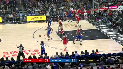 【NBA集錦】再獻精彩表情包 國王精彩搶斷反擊重扣里弗斯呆滯思考人生