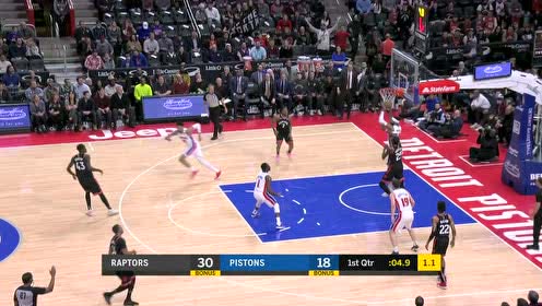 【NBA集錦】機(jī)械般運(yùn)轉(zhuǎn)精密 活塞快速團(tuán)隊(duì)配合打進(jìn)壓哨2分