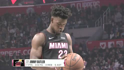 【NBA集錦】這JB身體真硬 巴特勒強起命中造加罰