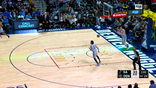 【NBA集锦】不防是要付出代价的 米尔萨普三分迎射阿德