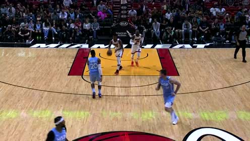 【NBA集锦】全力冲刺的重型装甲车 琼斯撞飞老队友打进加罚