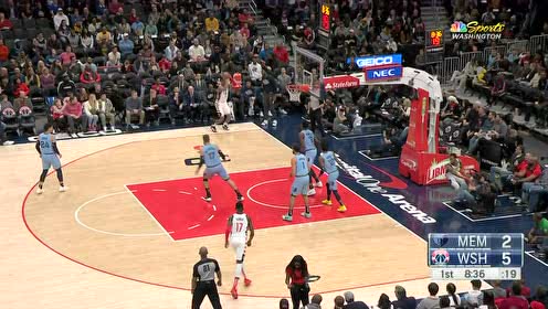 【NBA集錦】手感說來就來 八村壘底角突施冷箭命中靶心