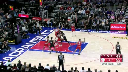 【NBA集锦】德拉季奇走投无路急中生智 妙传罗宾逊飚中弧顶超远三分