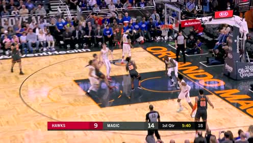 【NBA集錦】手感越打越熱 富爾茨直殺籃下拋投命中