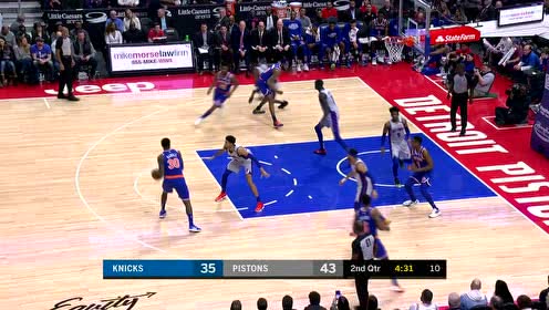 【NBA集锦】这处理器有点东西 雷吉布洛克不做调整假投真传连线罗宾逊轰炸篮筐