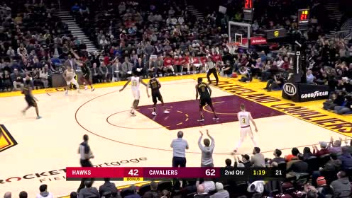 【NBA集锦】加兰德打反击行进间送出空接 南斯从天而降送平筐挂扣