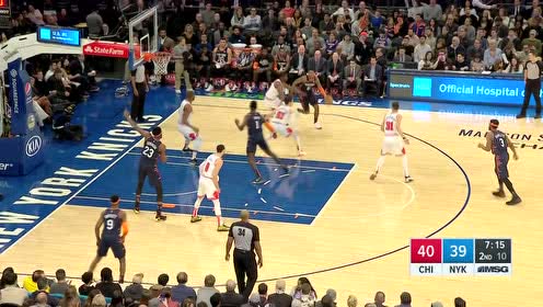 【NBA集锦】佩顿连线罗宾逊 空切扣篮劈山伐木