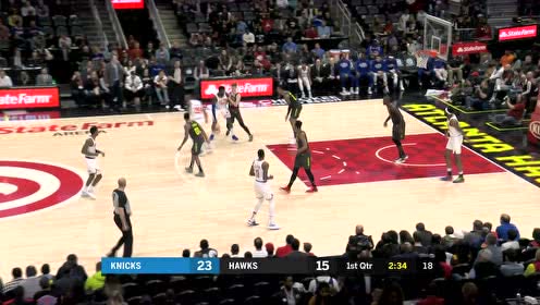 【NBA集錦】超跑引擎推土機 蘭德爾變速突破強硬上籃打成2+1