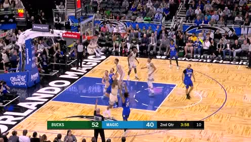 【NBA集锦】谁不会投三分咋的?富尔茨无人盯防飙进三分大洛佩兹三分立刻回应