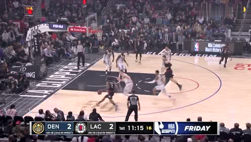 【NBA集锦】开场就是两粒三分下马威 乔治今天的手感有搞头!