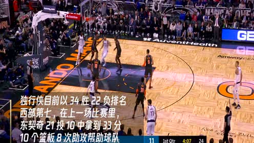 【NBA集錦】獨行俠vs老鷹 東契奇將和特雷楊過招