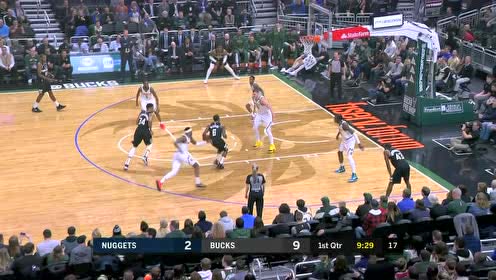 【NBA集锦】真是怎么打怎么有 布莱德索急停抛投打停掘金