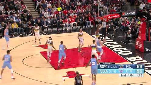 【NBA集錦】一來(lái)一回漲士氣 拉文薩克蘭斯基連摘4分帶領(lǐng)球隊(duì)縮小分差
