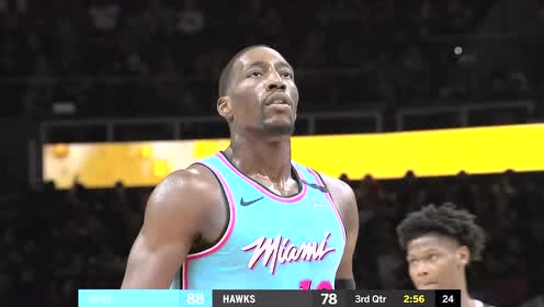 【NBA集錦】一頓操作猛如虎 阿德巴約跟進(jìn)上籃打成2+1