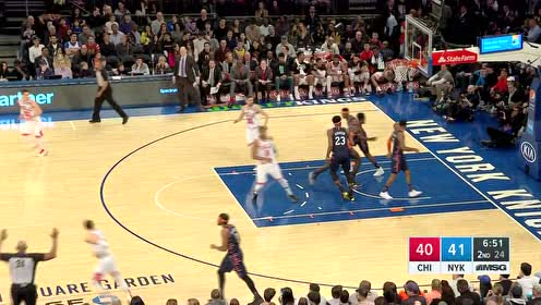 【NBA集锦】拉文连续两记三分 手起刀落三分飚中
