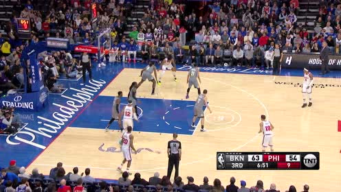 【NBA集锦】单打小乔丹不在话下 恩比德无解单打后仰跳投