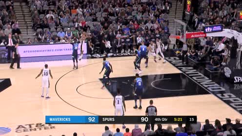 【NBA集锦】魔术vs马刺 阿德缺战魔术气势如虹欲取四连胜