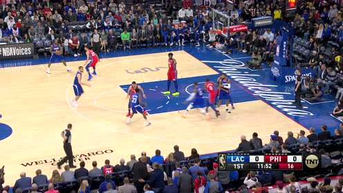 【NBA集錦】開局來個(gè)下馬威 喬治外線拉弓射箭命中取首血