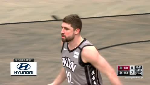 【NBA集锦】开局气势汹汹 哈里斯披荆斩棘飞身上篮打响战役