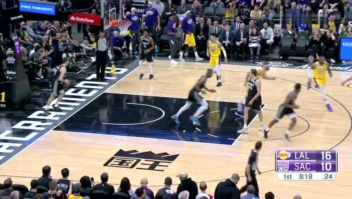 【NBA集錦】虛晃一槍 詹皇邊線球助飛麥基單臂掛筐