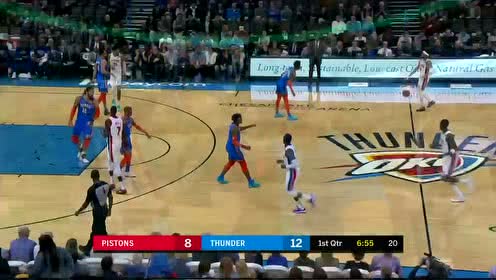 【NBA集錦】喂餅炮是認真的 保羅助飛亞當斯雙手掛筐劈扣