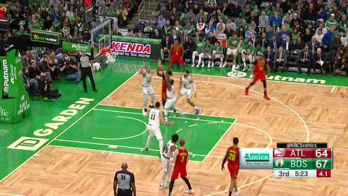 【NBA集錦】瞧不起我會(huì)付出代價(jià) 古德溫突破跳步挑籃得手1V3