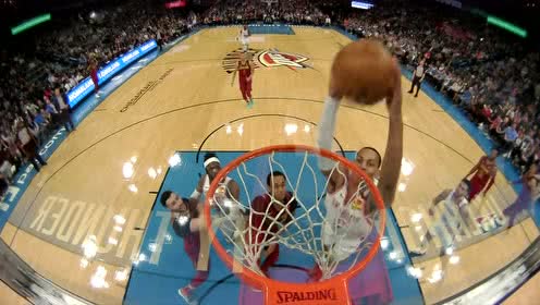 【NBA集錦】?jī)?nèi)德?tīng)栕プC(jī)會(huì)擊地前場(chǎng) 貝茲利飛身暴扣狠狠砸進(jìn)2+1