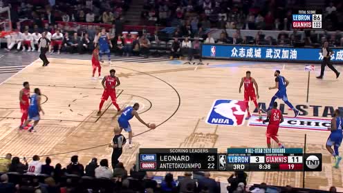 【NBA集錦】誰(shuí)都不服誰(shuí)！ 小卡沃克外線互射精準(zhǔn)三分