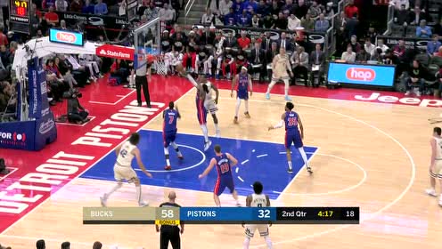 【NBA集锦】罗斯钉板大帽布莱德索 进攻端上篮戏耍洛佩兹好不神气