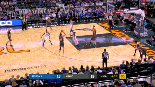 【NBA集锦】你怕是个天秤座?戈登持球犹豫良久后退三分线自己飙进