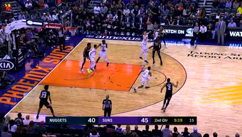 【NBA集錦】約基奇眼疾手快送搶斷 莫里斯底角三分一箭穿心