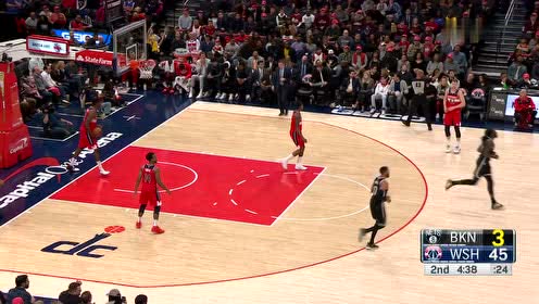 【NBA集錦】手感回暖了？ 歐文接手遞手三分應(yīng)聲入網(wǎng)打停奇才