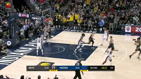【NBA集錦】蘭姆眼觀六路送妙傳 薩博尼斯拍馬趕到雙手炸筐