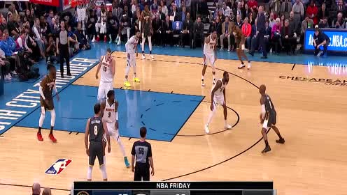 【NBA集錦】馬刺vs雷霆 保羅率隊(duì)力爭(zhēng)三連勝