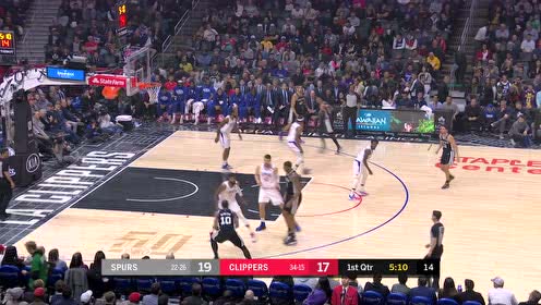 【NBA集锦】在马刺都能有进步 福布斯三分稳稳飙中