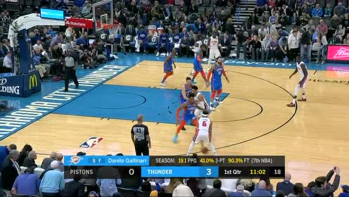 【NBA集錦】加里納利開場顏射三分 施羅德激動比手勢慶祝