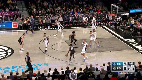 【NBA集锦】在你头顶造次!哈里斯正面逼近隔人上篮所向披靡