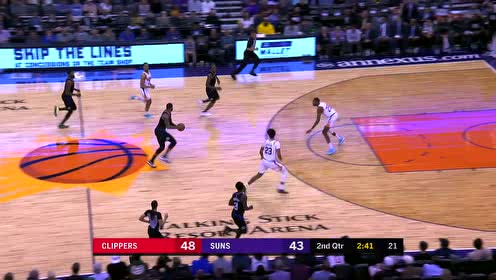 【NBA集錦】客場挑事兒王開始了！ 貝弗利反擊三分命中沖客場球迷怒吼