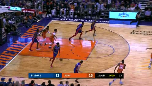 【NBA集锦】远程射手已经上线 米凯卢克连续两记三分刷网不停歇