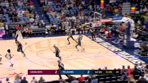 【NBA集錦】球哥籃下長傳胖虎 錫安里應(yīng)外合起跳上籃