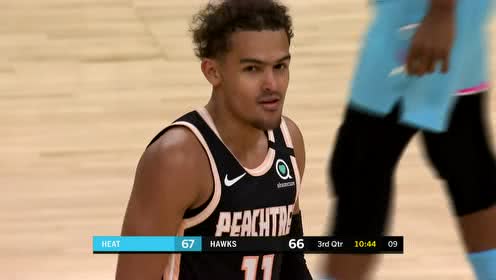 【NBA集錦】沒有困難制造困難 特雷楊逆天3 1空心入網(wǎng)