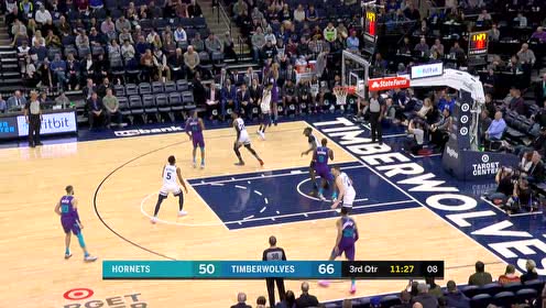 【NBA集锦】布里奇斯底角三分开炮 拉塞尔以牙还牙弧顶甩狙还击