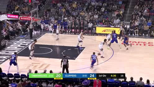 【NBA集锦】球星舞台 莱昂纳德精准甩狙遭唐斯霸气重扣回应