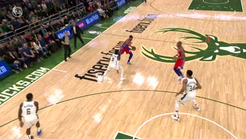 【NBA集锦】追分利器!哈里斯急停抛投2+1手到擒来
