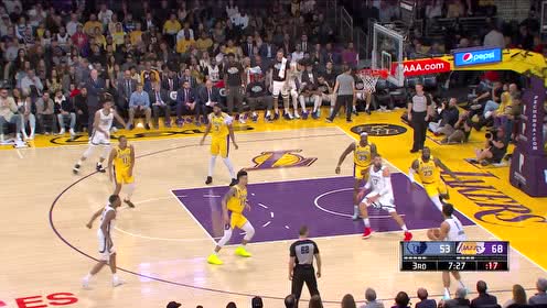 【NBA集锦】手感热的不行 安德森底角三分一箭穿心