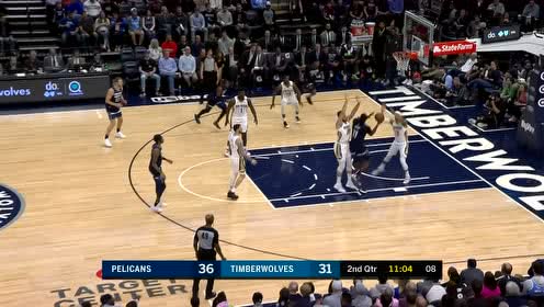 【NBA集錦】卡爾弗籃下干拔重扣宣誓主權(quán) 錫安外線精準(zhǔn)三分冷血回應(yīng)