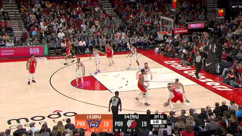 【NBA集锦】一出手便知有了 安东尼连续命中中投打停太阳