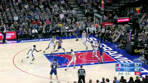 【NBA集锦】手感热的发烫 贝兹莫尔暴扣+底角三分连拿5分